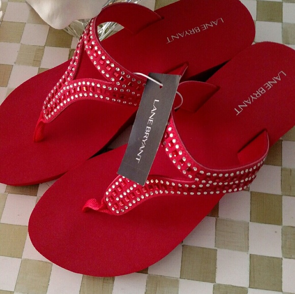 Lane bryant flip flops Clearance